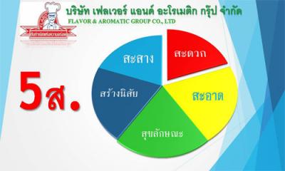 กิจกรรมและตรวจประเมิน 5 ส ในเดือน สิงหาคม 2562